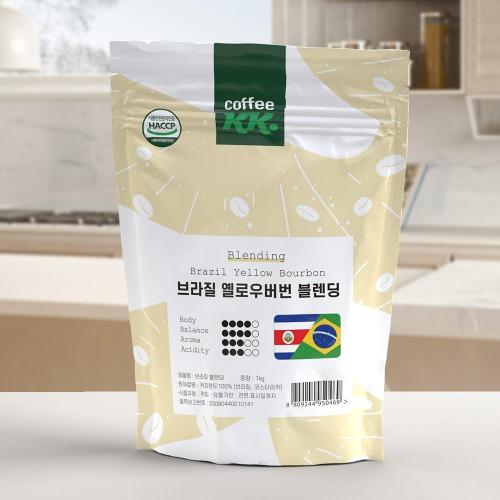 브라질 옐로우버번 블렌딩 커피원두 1kg