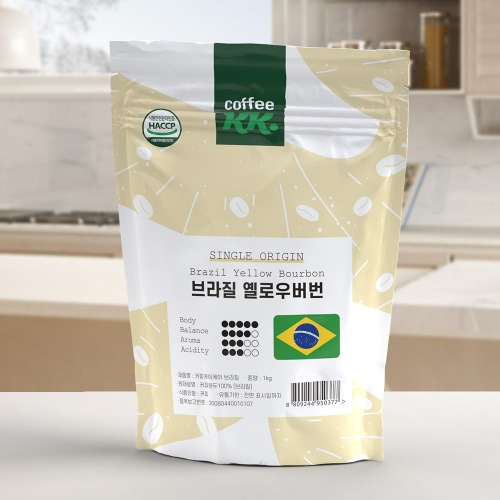 브라질 옐로우버번 커피원두 1kg